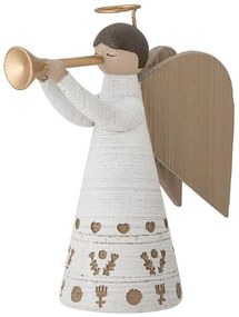 Candelieri in poliresina con motivo natalizio in set di 4 pezzi Abba - Bloomingville