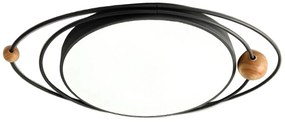 Lampada Plafoniera Galaxy Black APP868-C