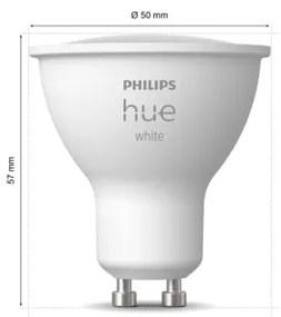 Lampadina LED dimmerabile Philips Hue WHITE GU10/4,2W/230V 2700K