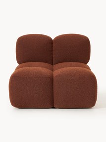 Modulo centrale in bouclé Tayla