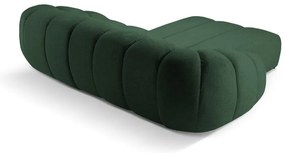 Divano angolare verde (con penisola a sinistra) Diana – Micadoni