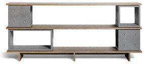 Cassettiera in calcestruzzo , 230 x 98 cm Dice - Lyon Béton