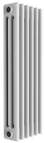 Termosifone in acciaio tubolare 3 colonne 6 elementi interasse 935 mm ERCOS Comby bianco