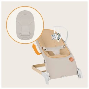 Lionelo - Dondolo per bambini LILAC beige