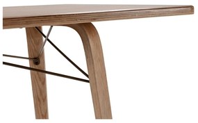 Tavolo da pranzo con piano effetto rovere 90x180 cm Lujan – MOME