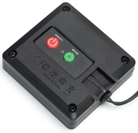 Aigostar - Catena LED solare 148xLED/2x1,2m IP65 bianco caldo ivy