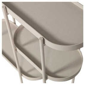 Tavolo portaoggetti in metallo 28x90 cm Noan - WOOOD