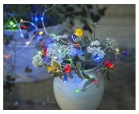 Catena LED solare per esterni con LED colorati, lunghezza 5 m Dew Drop - Star Trading