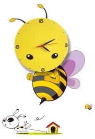 Applique a LED per bambini con gli orologi a LED/1W/3xAAA il soleLED/1W/3xAAA ape