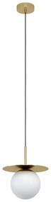 Eglo 39952 - Lampadario a sospensione con filo ARENALES 1xE27/40W/230V oro