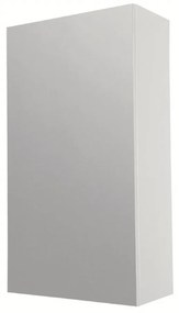 Specchio Contenitore 25x70 Un'Anta Savini "Specchiere" Bianco Lucido