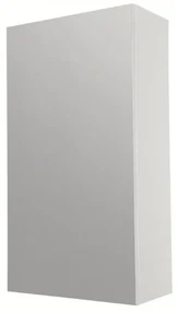 Specchio Contenitore 25x70 Un'Anta Savini "Specchiere" Bianco Lucido