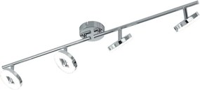 Eglo 54676 - Faretto LED 4xLED/6W/230V cromo satinato