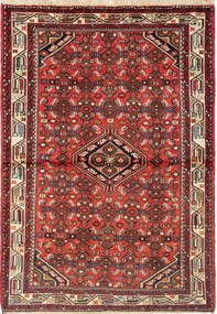 Hamedan Tappeto 150 x 110 (Iran) Annodato A Mano