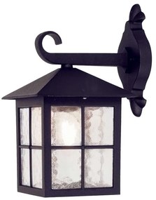 Applique classico chic da esterno BL18-BLACK nero IP43 1X E27 ELSTEAD