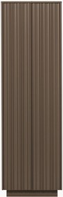 Credenza alta da parete in legno di pino Nova