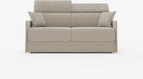 Miryam Divano letto con poggiatesta reclinabili e comfort maxi - design compatto in morbido tessuto smacchiabile T31