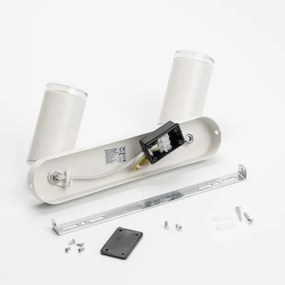 Brilagi - Luce Spot da bagno SELE 2xGU10/30W/230V IP44 bianco