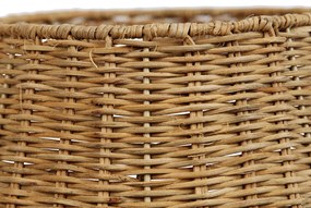 Lampada da terra in rattan dimmerabile IP65 con telecomando - Saona