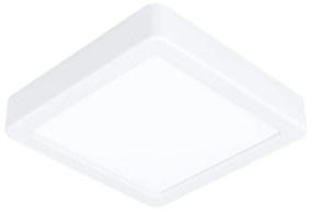 Plafoniera Moderna Fueva 5 Acciaio Bianco Led Integrato 11W 3000K Ip20