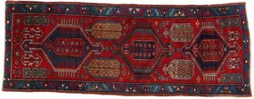 Kazak Tappeto 100x280 Blu (Russia) Annodato A Mano