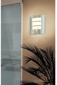 EGLO 88142 - Applique da esterno con sensore CITY 1xE27/15W