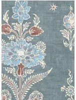 Lewis & Wood Carta da parati Citadel - Blue Almond