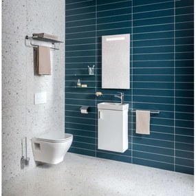 JIKA H45J5111753001 - Mobile bagno PETIT 58,5x38,6 cm bianco con lavabo