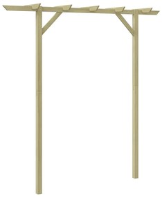 Pergolato Da Giardino 205x40x203 Cm İn Legno /