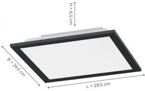 Leuchten Direkt 14754-18- LED Plafoniera dimmerabile FLAT LED/20W/230V +TC