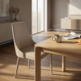 ANNABEL - sedia in tessuto