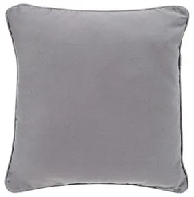 Cuscino Grigio Cotone (45 x 45 cm)