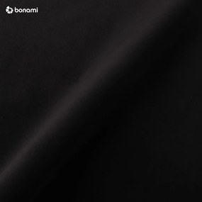 Poggiapiedi in velluto nero Santo - Milo Casa