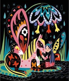 Scratch art - Cavalli e unicorni