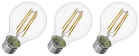 SET 3x Lampadina LED FILAMENT A60 E27/3,8W/230V 4000K Classe energetica A