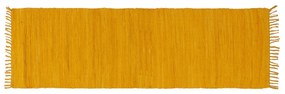 Passatoia da corridoio color giallo cumino 60 x 200 cm AUBAGNE