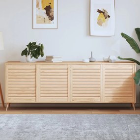 Ante Con Design A Lamelle 4 Pz 69x59,4 Cm İn Legno Di Pino /