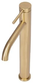 REA-B5329 - Miscelatore per lavabo CLIF 29,5 cm oro spazzolato