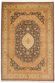 Cashmere Silk Tappeto orientale 250 x 170 Beige (Indian) Annodato A Mano