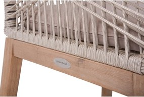 Sedia da giardino in legno beige Pomona - Garden Pleasure