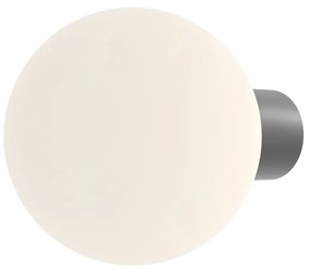 Lampada Da Parete Moderna Per Esterno Alluminio Grigio 1 Luce E27 60W Ip54