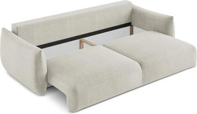 Divano beige allungabile 230 cm Leila – Makamii