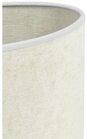 Duolla - Lampada da tavolo OVAL 1xE27/15W/230V diametro 30 cm grigio