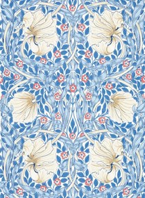 Morris & Co Carta da parati Pimpernel - Woad