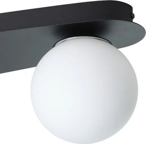 Eglo 902092 - Plafoniera LED per bagno CASTROVIDO 3xG9/4,2W/230V IP44 nera