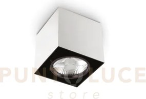 Mood faretto 1 luce attacco gu10 bianco 9x9cm lampadina inclusa ori...