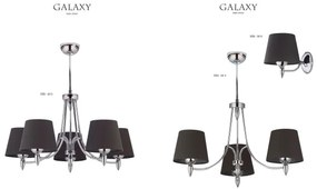 Jupiter 1256 - GX K - Applique GALAXY 1xE27/60W/230V