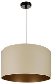 Brilagi - Lampadario OREGON ROLLER VEGE 1xE27/15W/230V Ø 45 cm beige