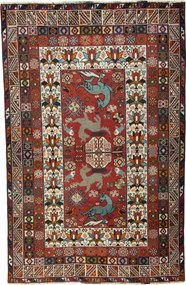 Shiraz Tappeto persiano 200 x 130 Rosso (Iran) Annodato A Mano
