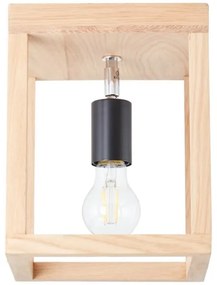 Brilliant - Plafoniera NEREA 1xE27/15W/230V quercia